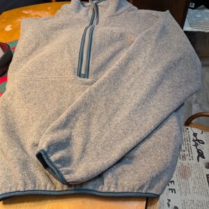 Joe Fresh Men's Heather Gray Zip-Up Sweater